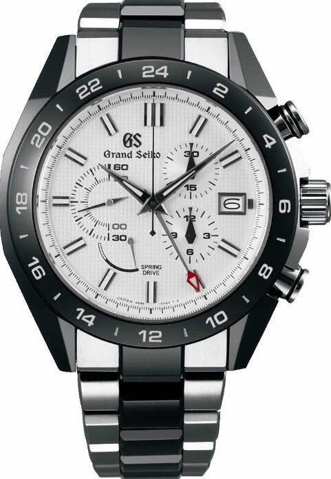 Grand Seiko BLACK CERAMIC SBGC221 Replica Watch